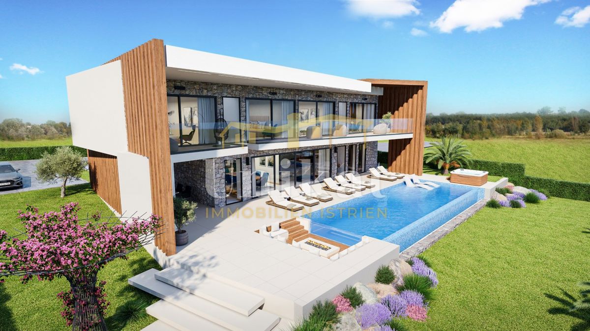 Luksuzna vila s pogledom na morje - neskončni bazen